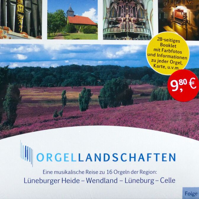 CD-Cover Orgellandschaften